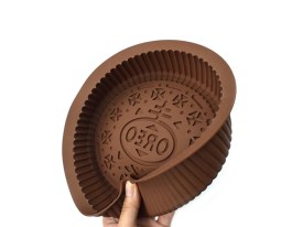 Tortera silicona chica OREO